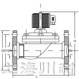 防爆燃氣電(diàn)磁閥結構圖